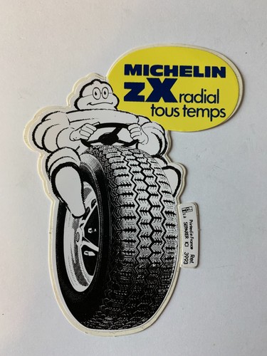 Sticker vintage michelin - vintage, zx