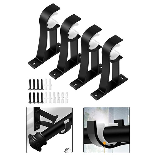 Supports tringles rideaux - supports,