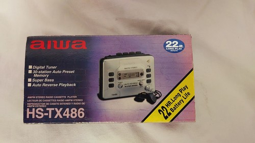 Aiwa walkman tx486 boite - walkman,