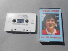 🎧 Cassette audio / K7 / Audio Tape - Francois Giordani - ballade à Porticcio 🎧