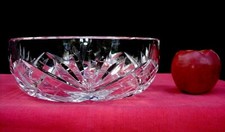 ST LOUIS CHANTILLY COUPE SALADIER A CENTRE DE TABLE DESSERT FRUIT CRISTAL TAILLE