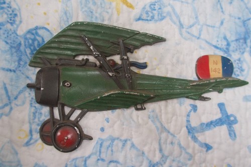 Vintage plane wall - plane, 3d