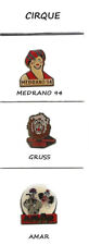 Lot 3 Pin's CIRQUE - CLOWN -
