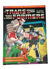 Transformers UK #26 Marvel UK 7 Septembre 1985 Comic G1 MTMTE British Weekly