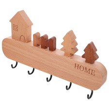  Support Mural Porte-clés Patère Murale Crochets D'armoire Rack De