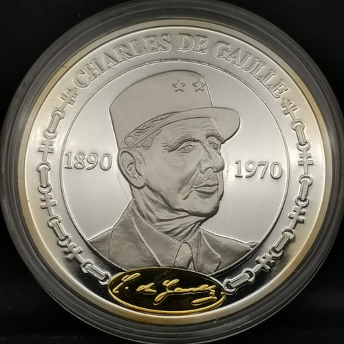 Medaille charles gaulle les - charles,