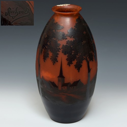 Vase verre recouvert - en,