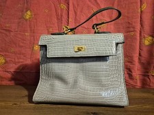 Sac à main Trapèze Gris