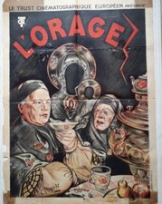 L'ORAGE/ GROZA/ 1934/ AFFICHE