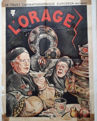 Orage groza 1934 affiche - groza/, 1934/