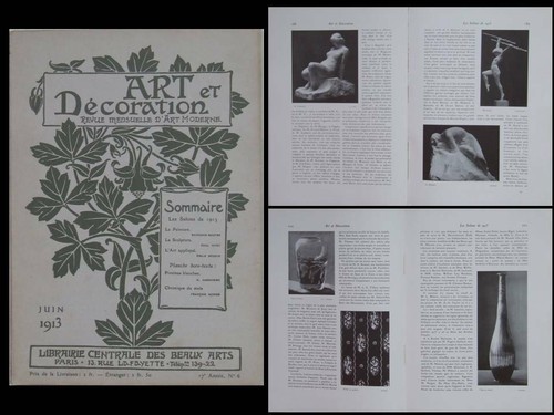 Art decoration juin 1913 - art, et