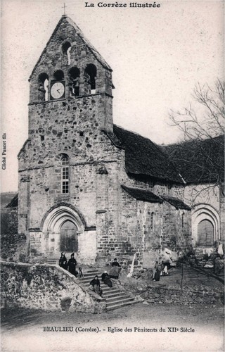 Cpa beaulieu eglise des - cpa, 19