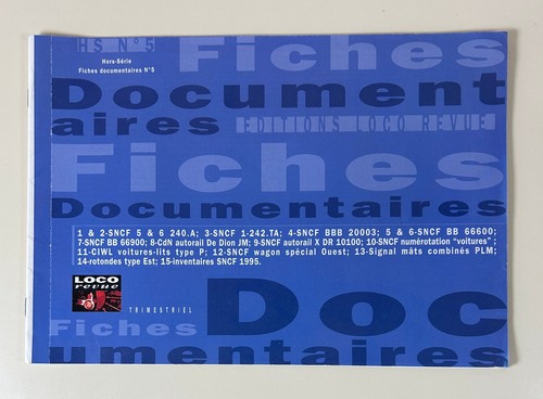 Loco revue hors série fiches - loco,