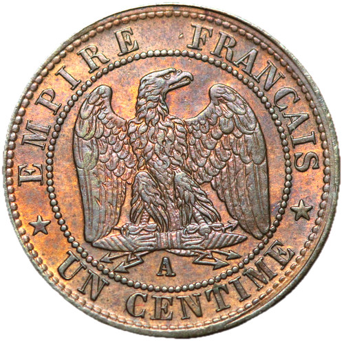 18003 centime 1854 - -,