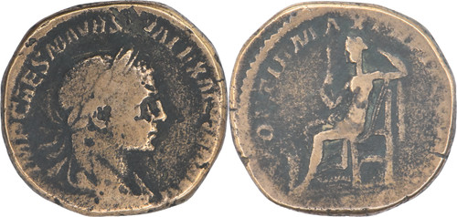 Rome sesterce alexandre - -,