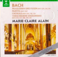 CD Bach Orgelwerke BWV 539 545