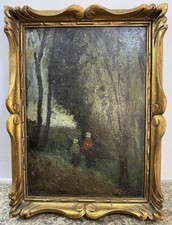 Huile sur panneau signée