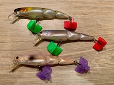 RIVER2SEA - V.JOINT MINNOW 110SU - LOT DE 3 LEURRES - NEUFS SANS BLISTERS - RARE