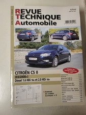 Revue Technique Automobile Citroën C5 03/2008 Diesel 1.6 Hdi 2.0 Hdi