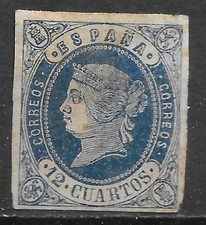 Espagne Yvert # 55 MLH* full