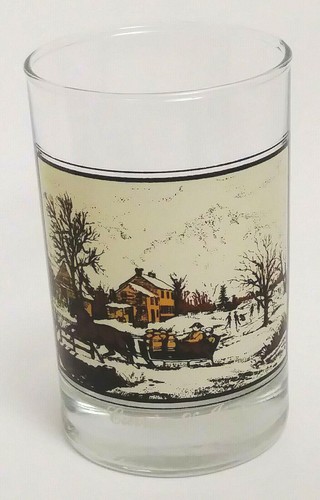 Currier ives slim glass - &,