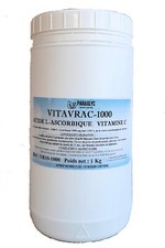VITAMINE C pure 1Kg VITAVRAC-1000 Complément alimentaire PARAGLYC