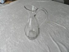 Ancienne carafe pichet à cidre Normand à facettes