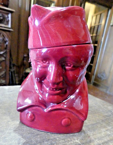 Pot tabac porcelaine - pot,