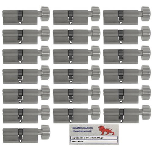 19x cylindre knauf 90mm - cylindre,