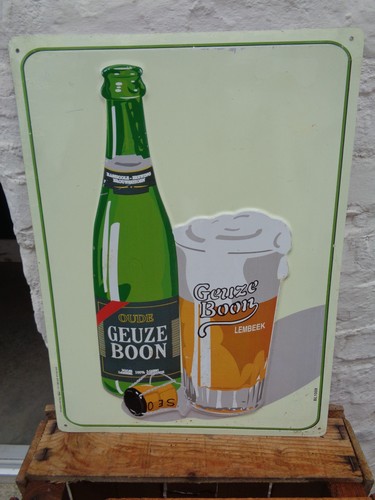 Ancienne tole bierre geuze - tole,