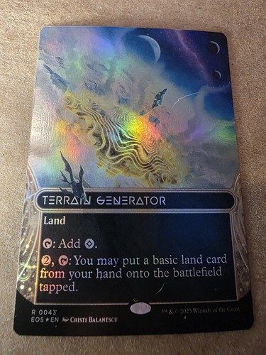 Terrain generator foil - generator,