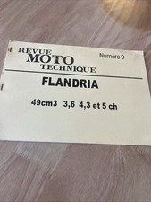 Revue Moto Technique N°9 Flandria 50 3.6 4.3 et 6 CV