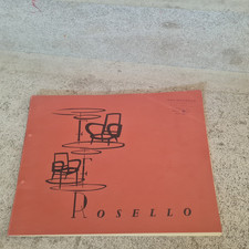 catalogue fabricant Sieges et Fauteuils ROSELLO années 50