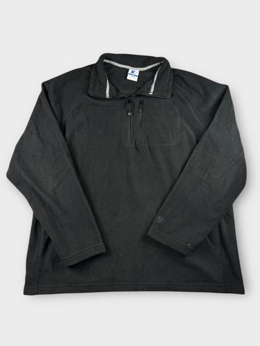 Polaire starter zippée noire - polaire,