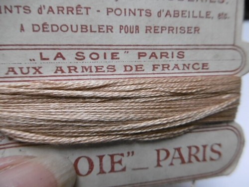 Ancienne carte de - carte, fil