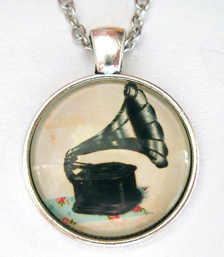 Médaillon vintage chaine - vintage, +