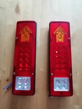 Feux Arrières x2 LED Camion Caravane Remorque Fourgon Semi-remorque 5 Lumièr 12V