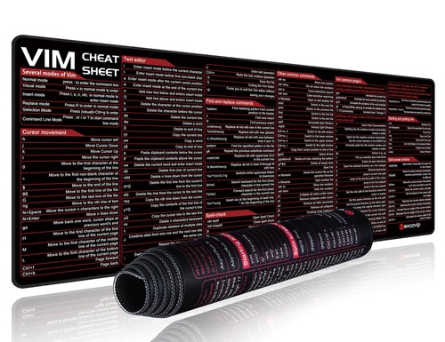 Vim shortcuts tapis souris - vim,