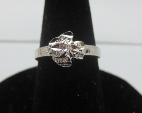 Bague promesse or blanc - or,