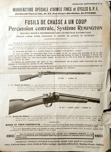 Prospectus manufacture armes - prospectus,