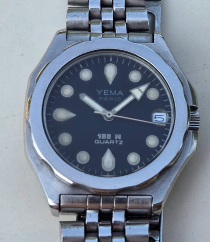 Yema paris 100m quartz - quartz, diver