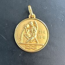 Ancien Pendentif Médaille