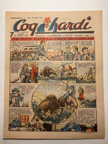 Coq hardi 3eme année - hardi,