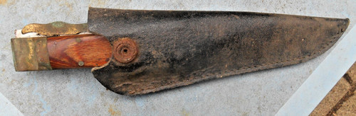 Ancien couteau chasse etui - couteau,