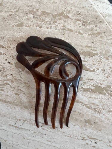Peigne cheveux ancien - peigne,