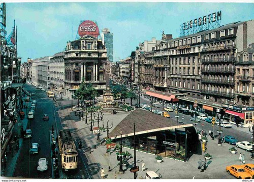 Carte postale belgique - carte,