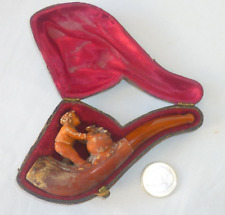 PIPE EN ÉCUME XIXème DANS SON ÉTUI