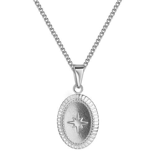 Chaîne pendentif argent - argent, or