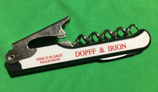 OUVRE BOUTEILLE LIMONADIER Tire Bouchon DOPFF ET IRION VINS ALSACE RIQUEWIHR