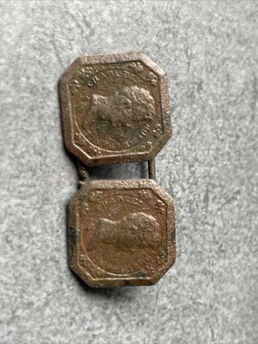Boutons manchette carrés - de,